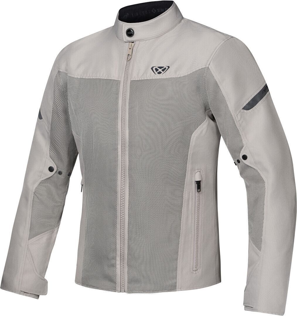 IXON FRESH SLIM Men's Motorcycle Textile Jacket Gray – 1 – Maximomoto PT