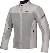 IXON FRESH SLIM Hombre Moto Textil Chaqueta Grisáceo – Maximomoto PT