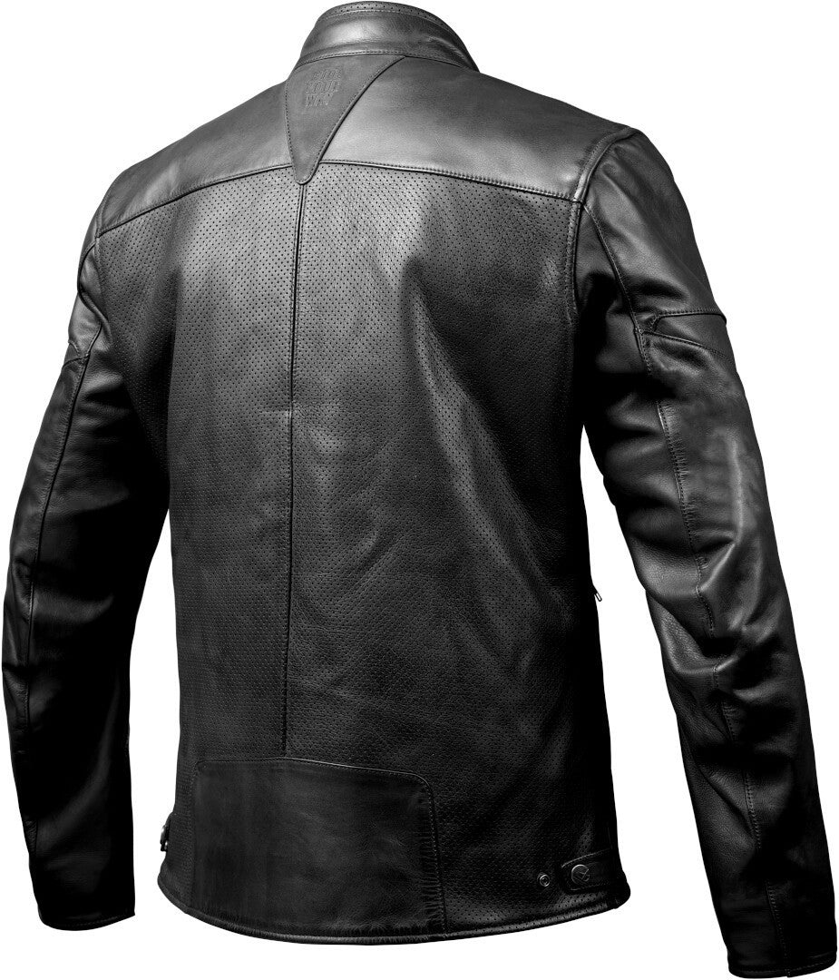 IXON CRANKY AIR Hombre Moto Piel Chaqueta Black – 2 – Maximomoto PT