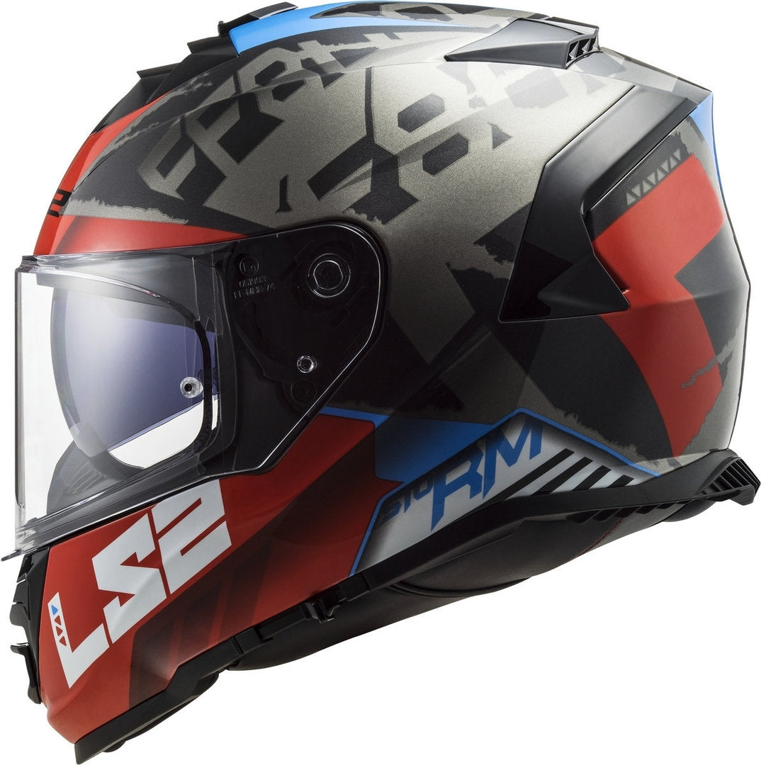 LS2 FF800 STORM SPRINTER BLACK RED TITANIUM – 5 – Maximomoto PT