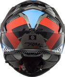 LS2 FF800 STORM SPRINTER BLACK RED TITANIUM