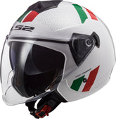 LS2 OF573 TWISTER II COMBO WHITE GREEN RED – Maximomoto PT