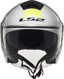 LS2 OF573 TWISTER II LUNA WHITE SILVER