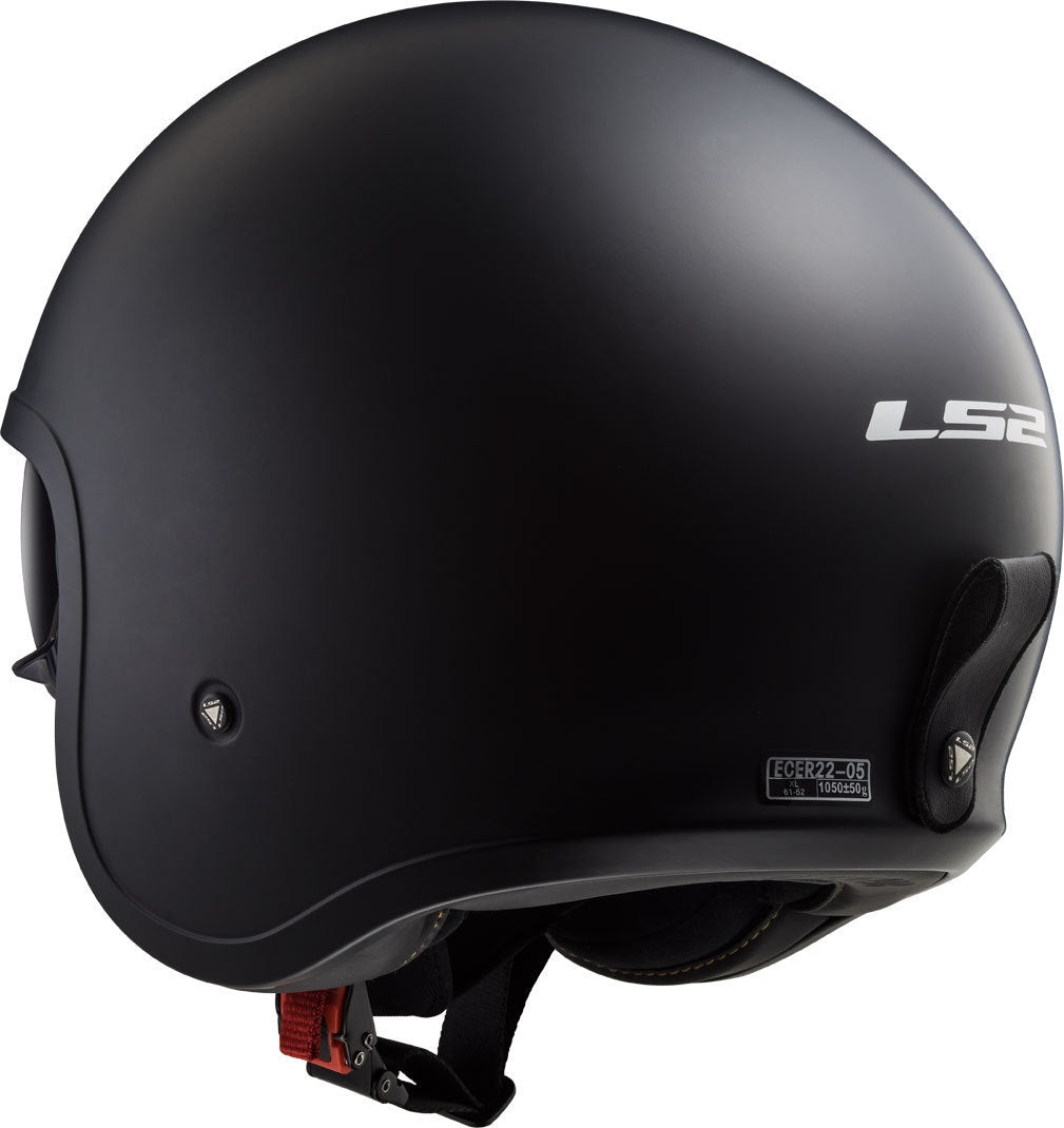 LS2 OF599 SPITFIRE SINGLE MONO MATT BLACK – 3 – Maximomoto PT