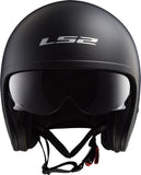 LS2 OF599 SPITFIRE SINGLE MONO MATT BLACK
