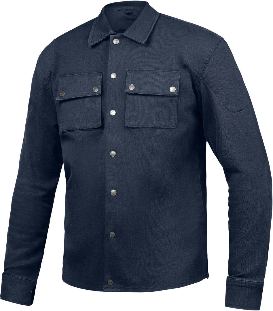 IXON SETTLER Hombres Textil Moto Camisa Azul Marino – 1 – Maximomoto PT