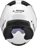 LS2 OF600 COPTER GLOSS WHITE