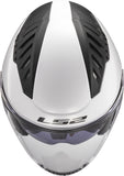 LS2 OF600 COPTER GLOSS WHITE