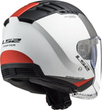 LS2 OF600 COPTER URBANE MATT WHITE RED