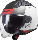 LS2 OF600 COPTER URBANE MATT WHITE RED – Maximomoto PT