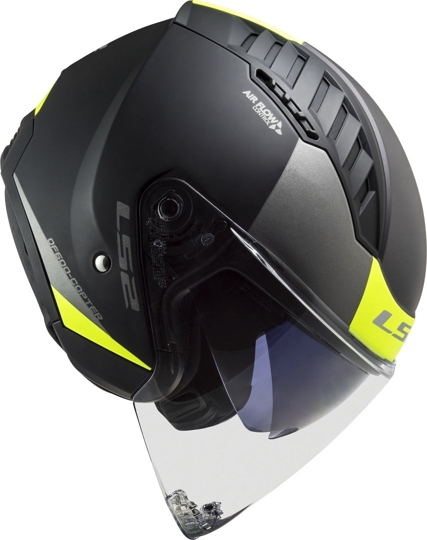LS2 OF600 COPTER URBANE MATT BLACK H-V YELLOW – 3 – Maximomoto PT