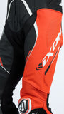 IXON DEMONIO 1 PIEZA HOMBRE MOTO TRAJE DE CUERO NEGRO ROJO BLANCO