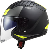 LS2 OF600 COPTER URBANE MATT BLACK H-V YELLOW