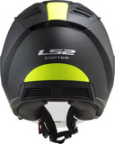 LS2 OF600 COPTER URBANE MATT BLACK H-V YELLOW