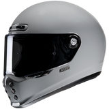 HJC UNI N.Gris Casco Integral De Estilo Clásico Para Motocicleta