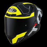KYT- TT-COURSE ELECTRON MATT HULLS BLACK/YELLOW – Maximomoto PT