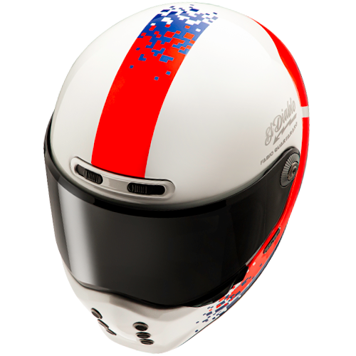 HJC V10 FQ20 RETRO MC21 Casco Integral Para Motocicleta De Estilo Vintage – 5 – Maximomoto PT