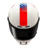 HJC V10 FQ20 RETRO MC21 Casco Integral Para Motocicleta De Estilo Vintage
