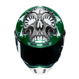 HJC V10 CRANIA MC4 Casco Integral De Moto Estilo Retro