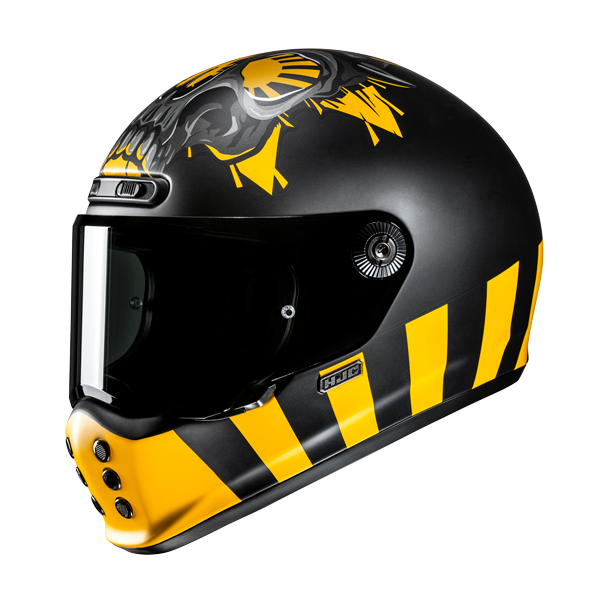 HJC V10 CRANIA MC3SF Vintage Style Motorcycle Integral Hull – 1 – Maximomoto PT