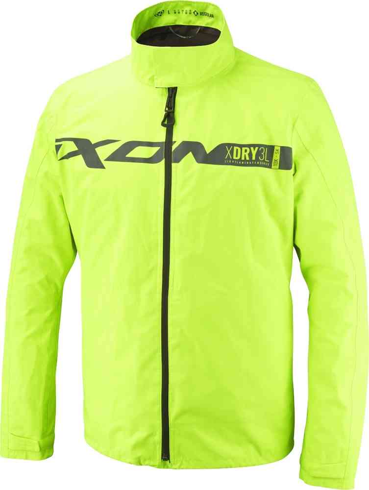 IXON M-AQUASHIELD hombre Chaqueta ligera para lluvia amarelo neón – 1 – Maximomoto PT