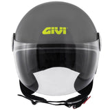 GIVI CASCO DJET 107/MINI-J.D/SOLID GRIS