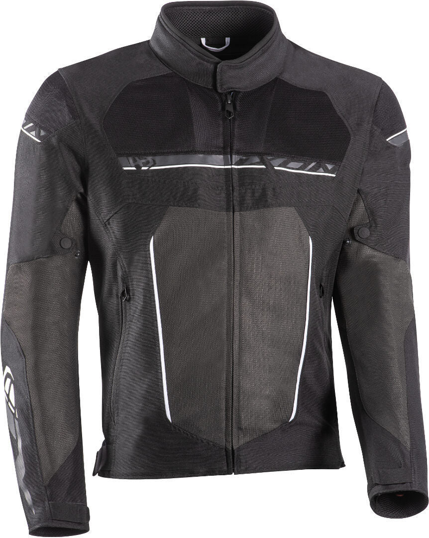 IXON T-REX All Season Motorcycle Textile Jacket Black/White/Grey – 1 – Maximomoto PT