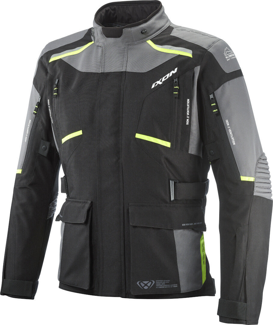IXON MIDGARD Waterproof Adventure Motorcycle Textile Jacket – 1 – Maximomoto PT