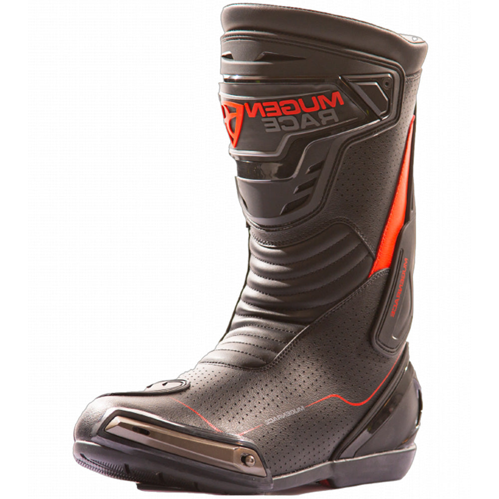 MUGENRACE BOT-MNR-2393 DESPORTIVA BOTAS PRETO VERMELHO