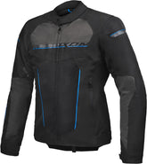 IXON T-REX Toda la Temporada Chaqueta Textil Moto Negro/Gris/Azul – Maximomoto PT