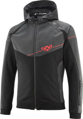 IXON SECTION Hombre Verano Moto Textil Chaqueta Negro/Antracita/Rojo – Maximomoto PT
