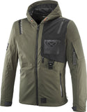 IXON M-QUARTER Chaqueta De Moto Textil Impermeable Caqui Negro