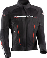 IXON T-REX Toda la Temporada Chaqueta Textil Moto Negro/Blanco/Rojo – Maximomoto PT