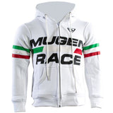 MUGENRACE H-MNR-2489 Moto Capuz Algodão Branco- Maximomoto.pt – Front