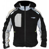 MUGENRACE H-MNR-2484 Moto Moletom Judô Preto Cinza Claro