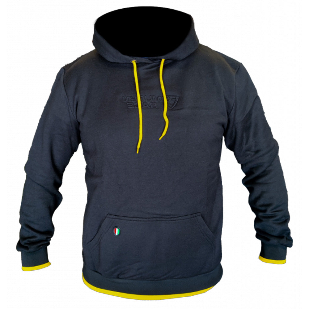 MUGENRACE H-MNR-7909 Moto Capuz Algodão Preto Amarelo