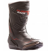 MUGENRACE BOT-MNR-2393 MOTOCICLETA DESPORTIVA BOTAS PRETO BRANCO