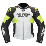 MUGENRACE LJ-MNR-2117 MRY Moto Esportes Couro Casaco- maximomoto.pt – front