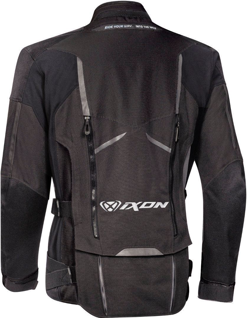 IXON RAGNAR Aventura Chaqueta Textil Moto Negro/Antracita – 2 – Maximomoto PT