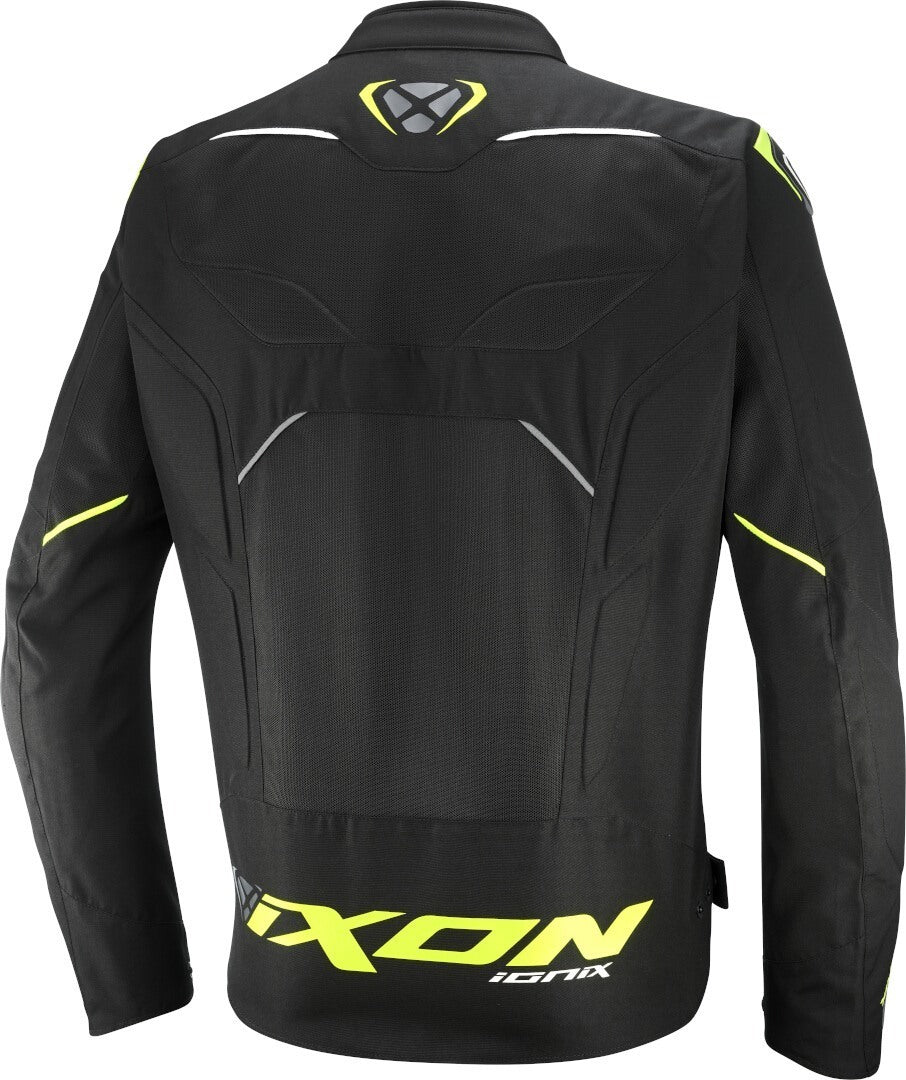 IXON IONIX Verano Chaqueta Textil De Moto Negro/amarelo/Gris – 2 – Maximomoto PT