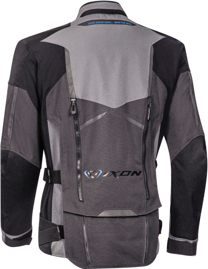 IXON RAGNAR Aventura Chaqueta Textil Moto Antracita/Gris/Azul – 2 – Maximomoto PT