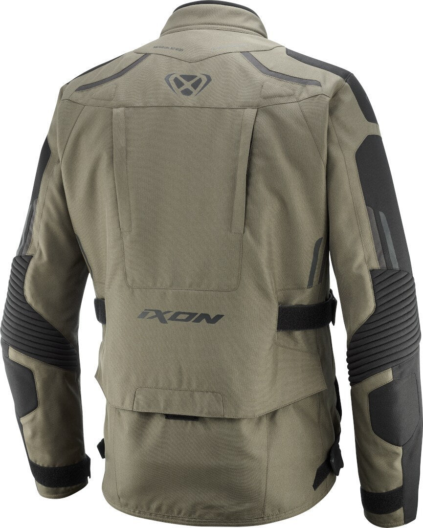 IXON MIDGARD Impermeable Moto De Aventura Chaqueta Textil Caqui/Preto – 2 – Maximomoto PT
