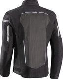IXON T-REX Toda la Temporada Chaqueta Textil Moto Negro/Blanco/Gris