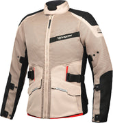 IXON M-NJORD Hombre Moto Textil Chaqueta Arena Negro Rojo – Maximomoto PT
