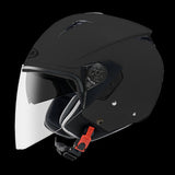 ZEUS-CASCO JET ZS-205 MATT BLACK
