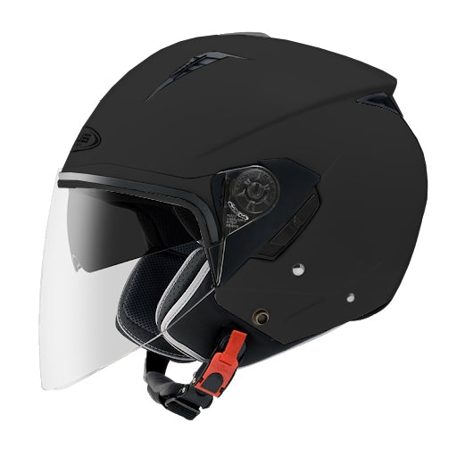 ZEUS-CASCO JET ZS-205 MATT BLACK – 1 – Maximomoto PT