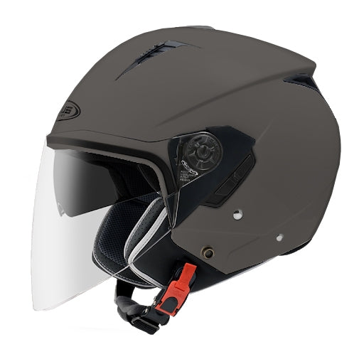 ZEUS-CASCO JET ZS-205 MATT BLACK SILVER – 1 – Maximomoto PT
