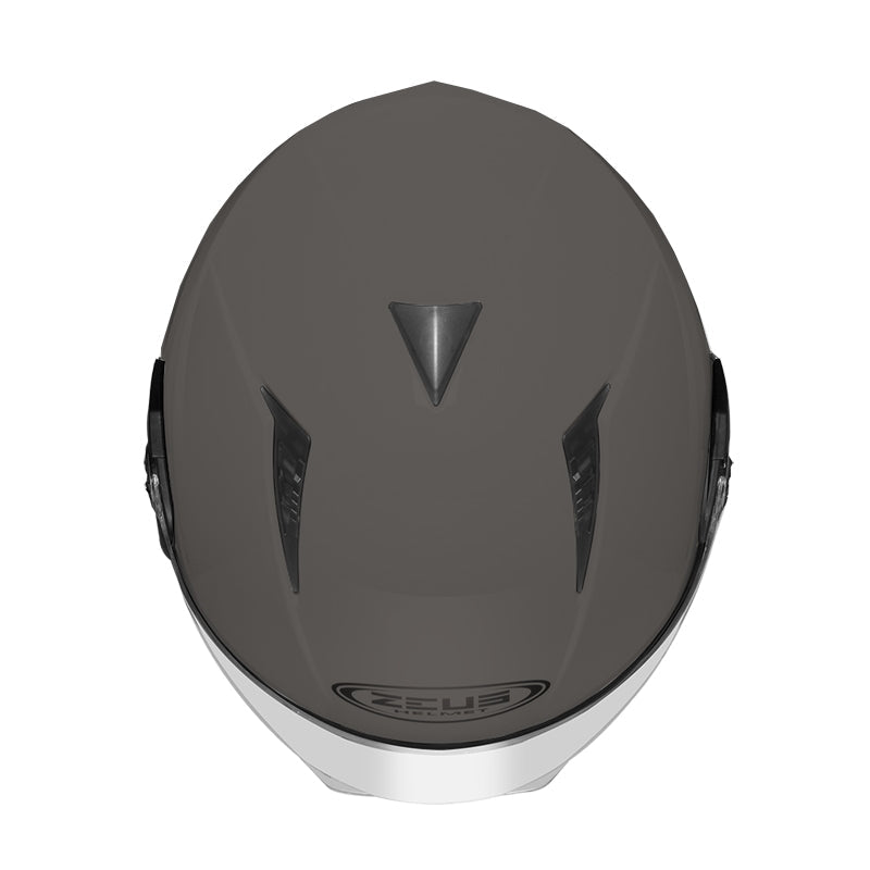 ZEUS-CASCO JET ZS-205 MATT BLACK SILVER – 2 – Maximomoto PT