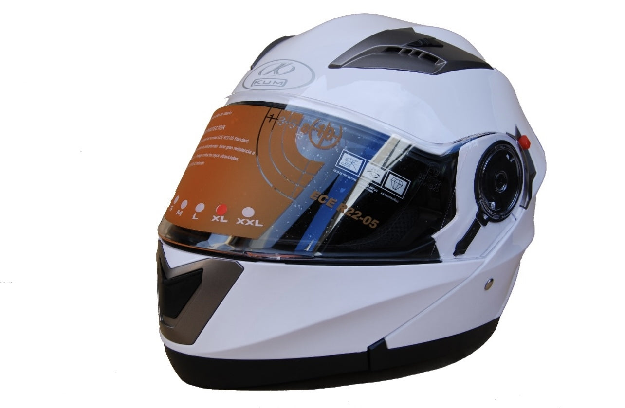 KUM-Casco Modular K-925 Blanco – 1 – Maximomoto PT