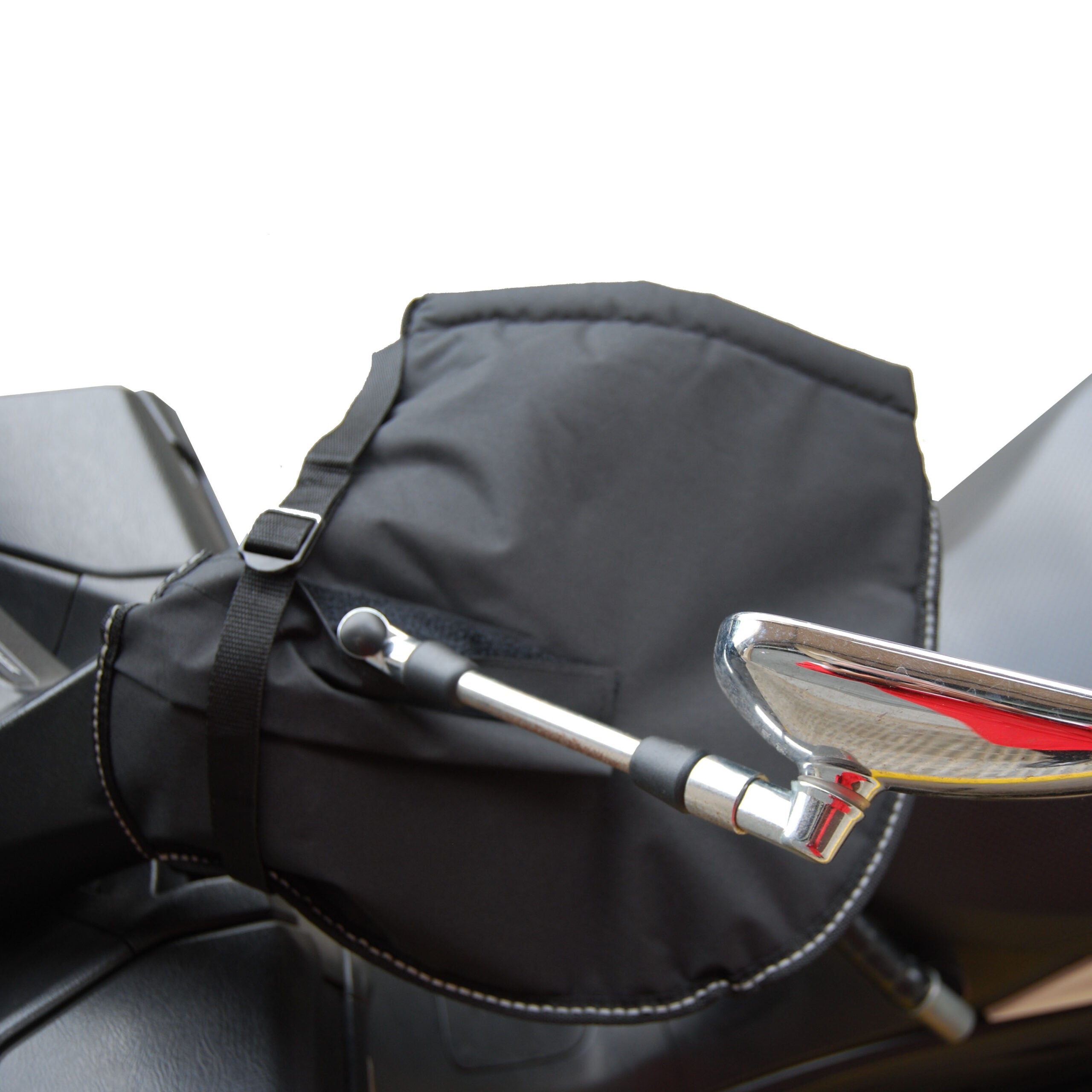 KUM- Par Manoplas Polyster Negro- Unica – 1 – Maximomoto PT